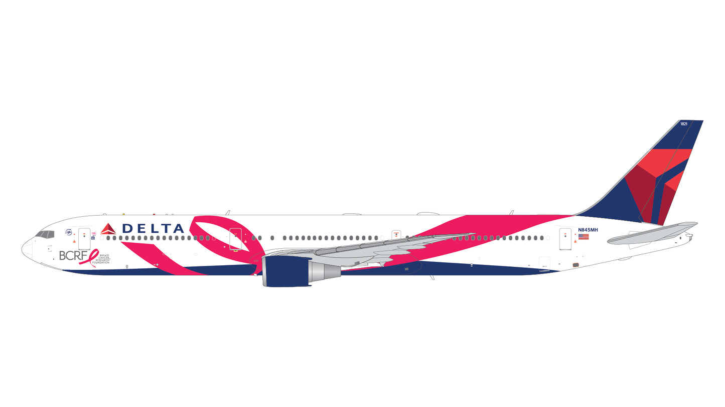 Pre-order 1:200 Delta Air Lines B767-400ER “Breast Cancer Red Ribbon” Gemini200