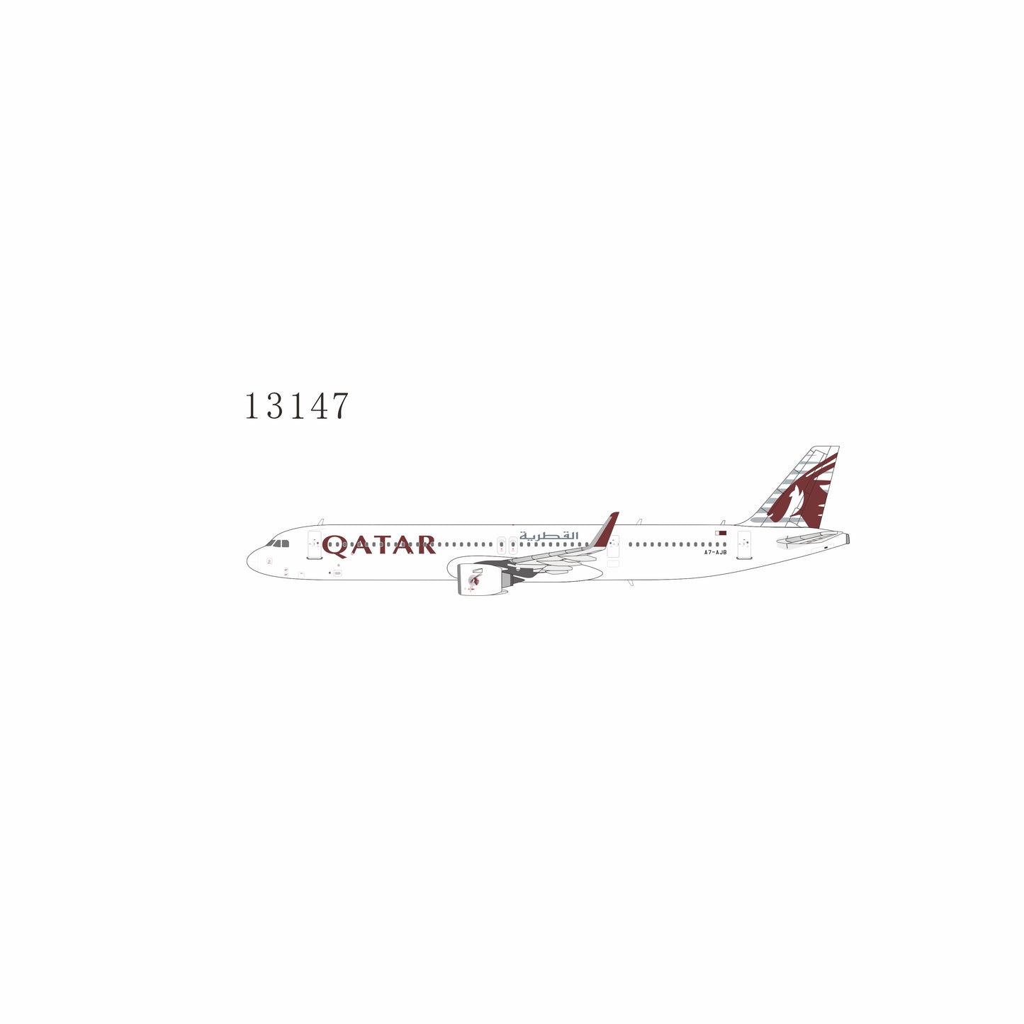 Pre-order 1:400 Qatar Airways A321neo NG Models