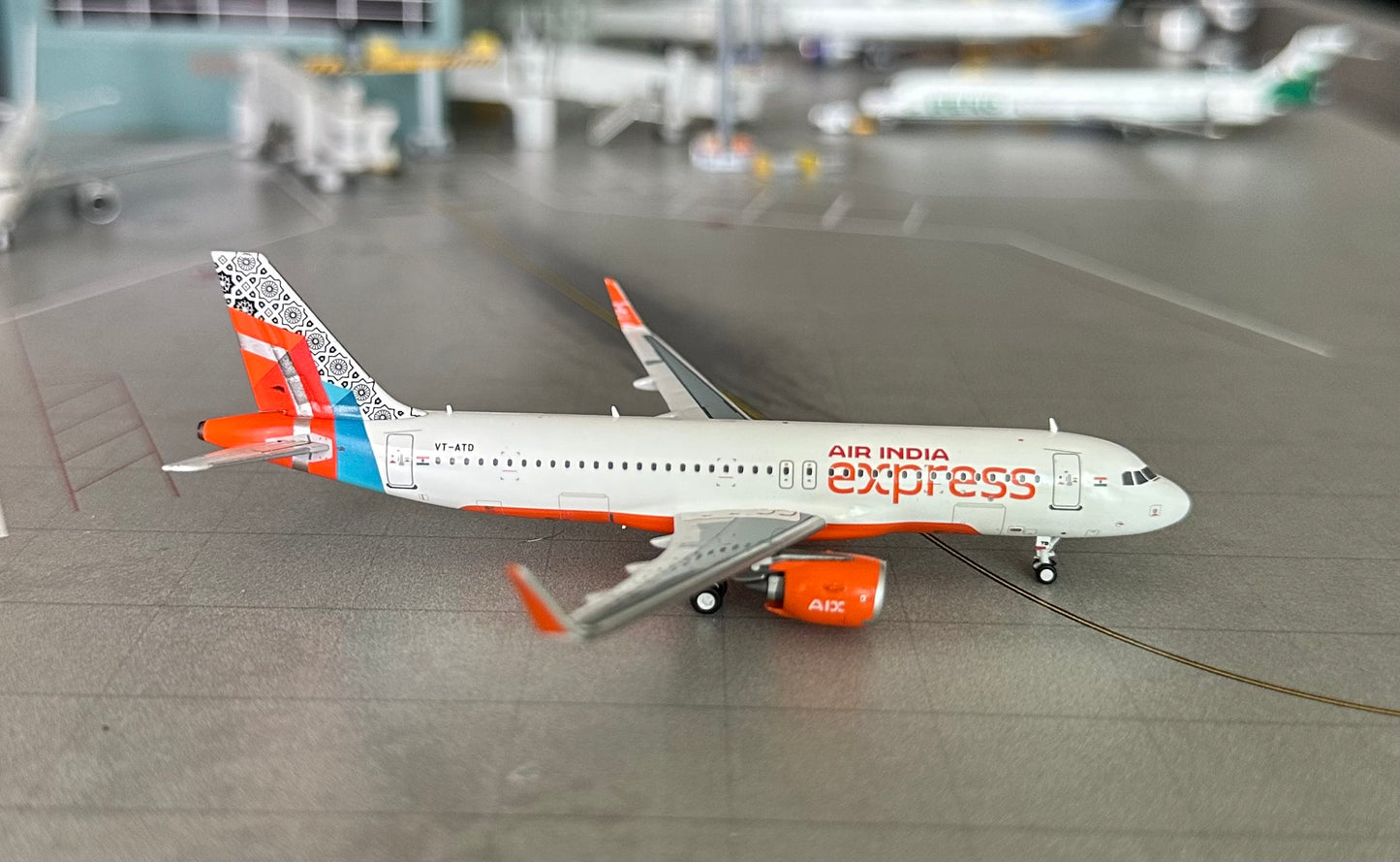 1:400 Air India Express A320-200 VT-JETS Pandamodel