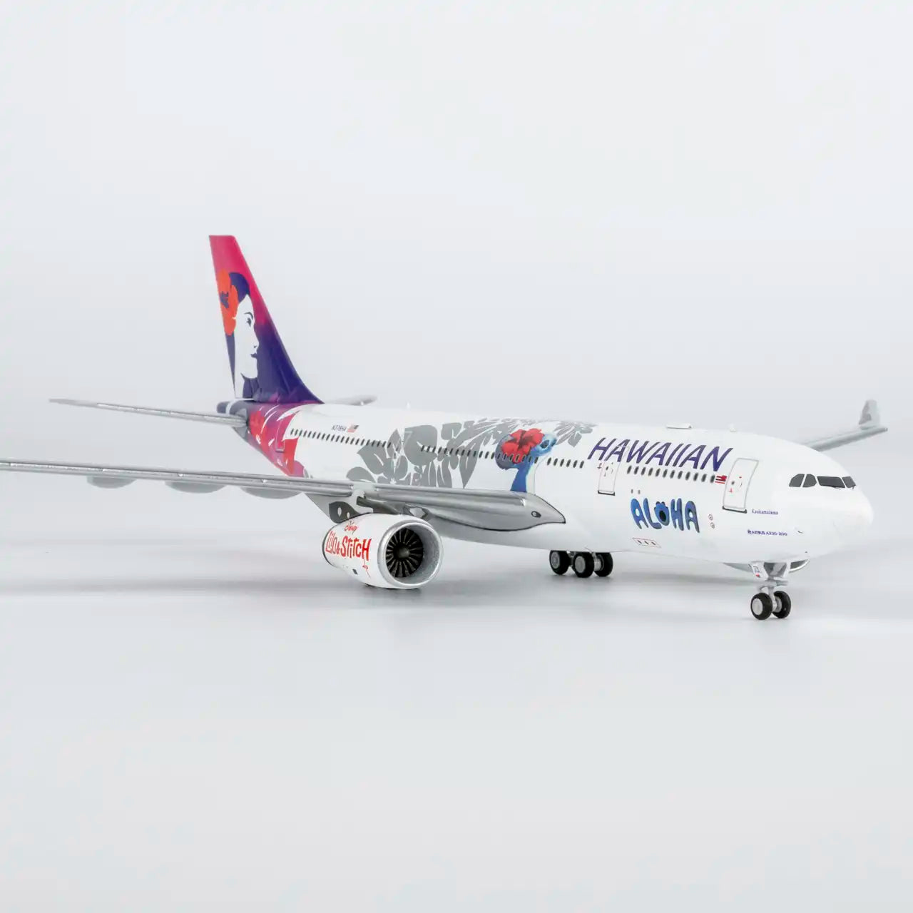 1:400 Hawaiian Airlines A330-200 N378HA “Lilo and Stitch” NG Models