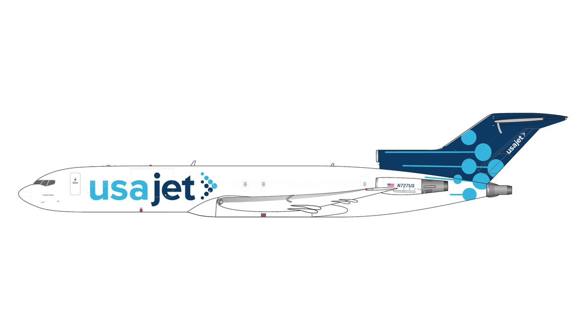 Preorder 1:400 USAJet B727-200F Gemini Jets
