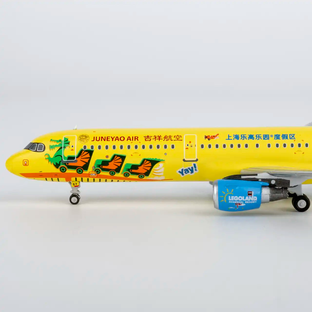 1:400 Juneyao Airlines A321-200 “Legoland Shanghai” NG Models