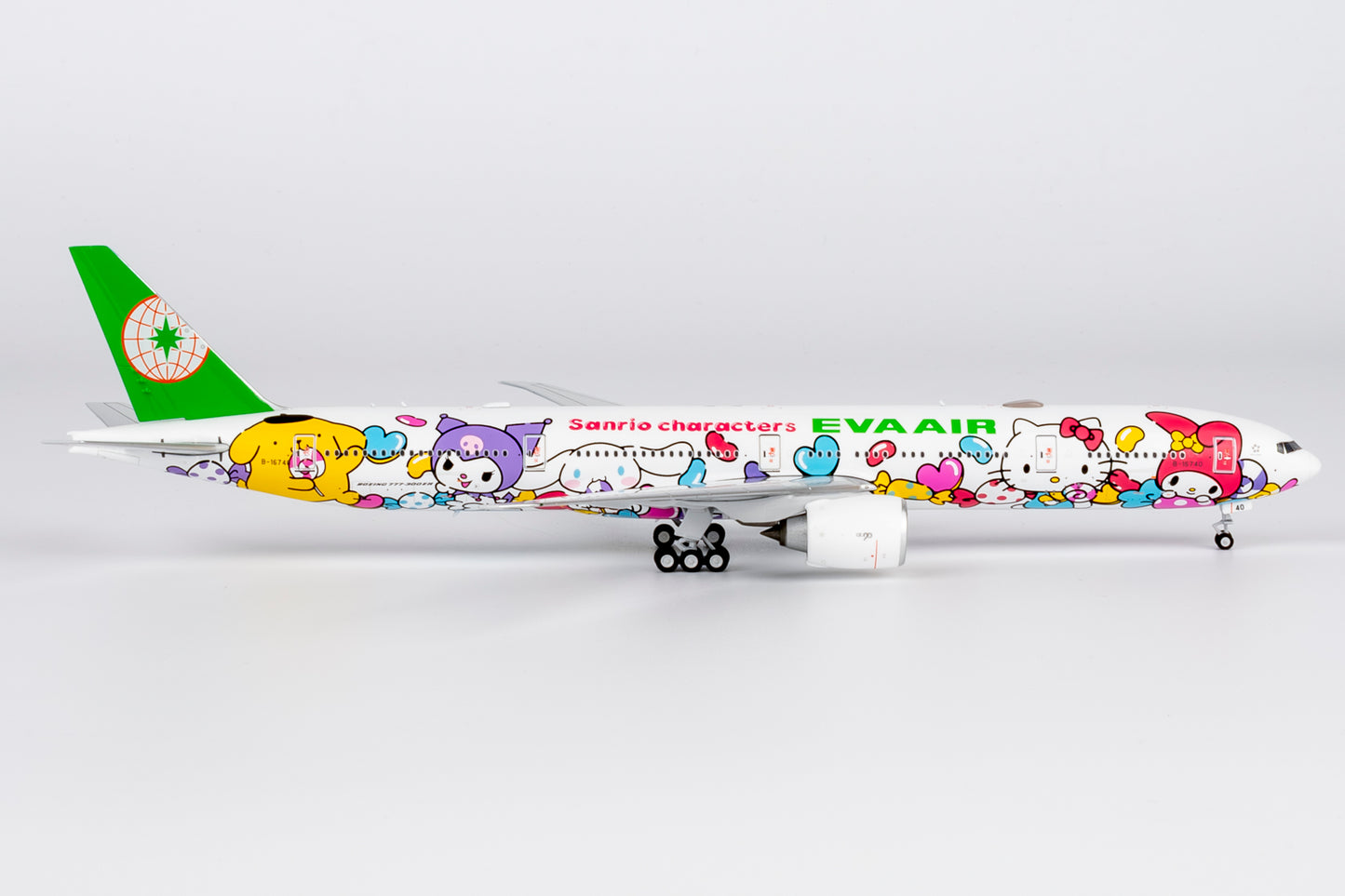 1:400 Eva Air B777-300ER “Hello Kitty Candy Jet” NG Models