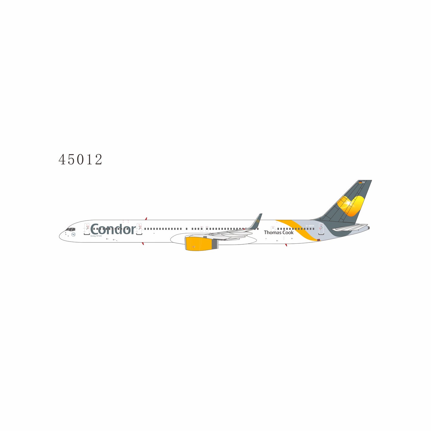 Pre-order 1:400 Condor B757-300 “Heart Tail” NG Models