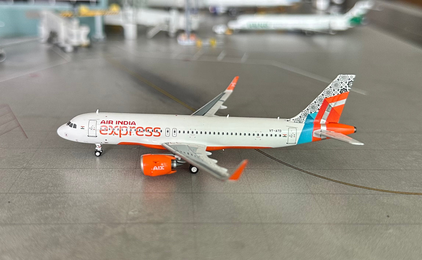 1:400 Air India Express A320-200 VT-JETS Pandamodel