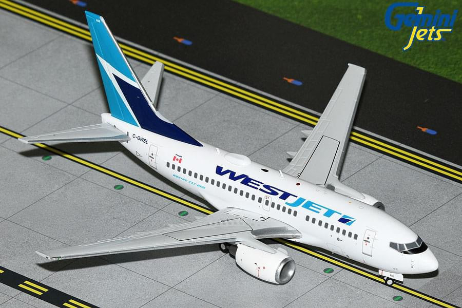 1:200 WestJet Airlines B737-600 Gemini200