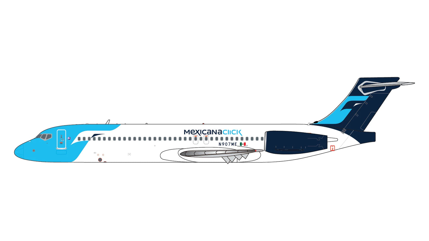 Preorder 1:400 MexicanaClick B717-200 Gemini Jets