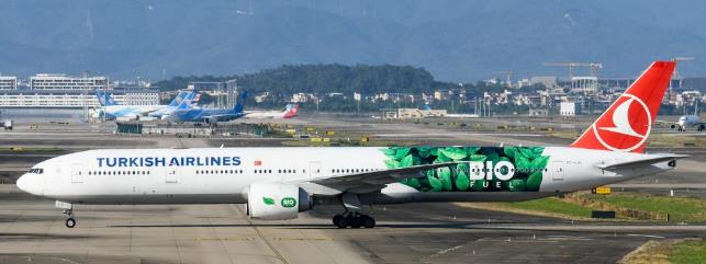 Pre-order 1:400 Turkish Airlines B777-300ER “Bio Fuel” JC Wings FUTURE RELEASE