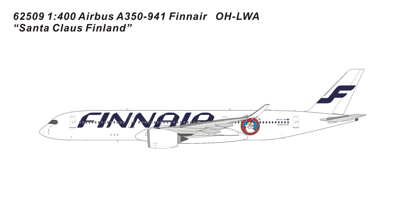 Pre-order 1:400 Finnar A350-900 “ Santa Claus” Pandamodel