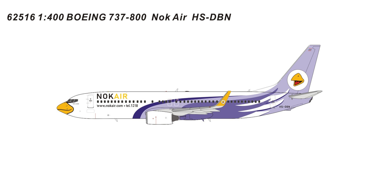 Pre-order 1:400 NOK Air B737-800 HS-DBN Pandamodel