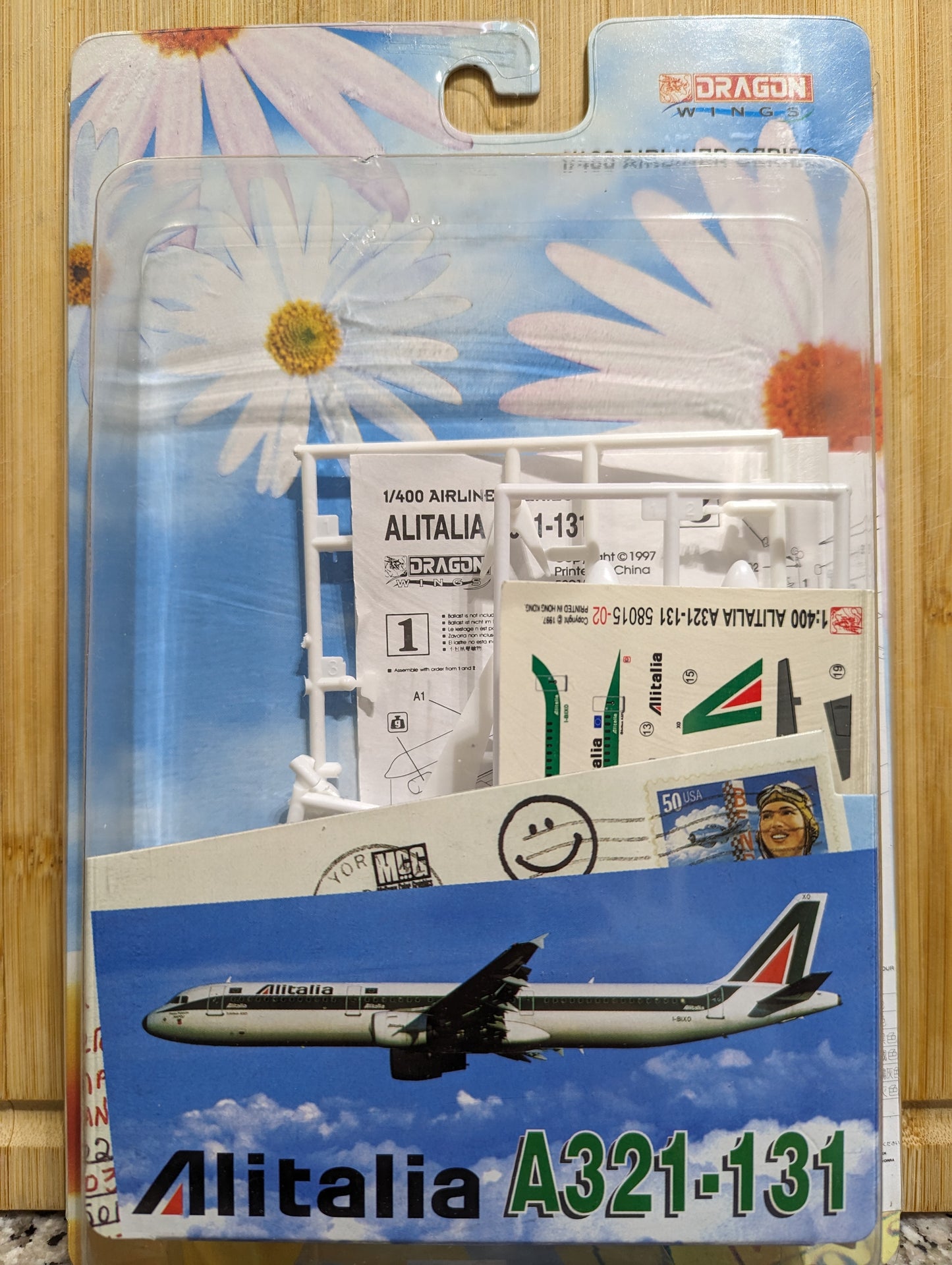 Rare 1:400 Alitalia A321-100MODEL KIT. Dragon Wings