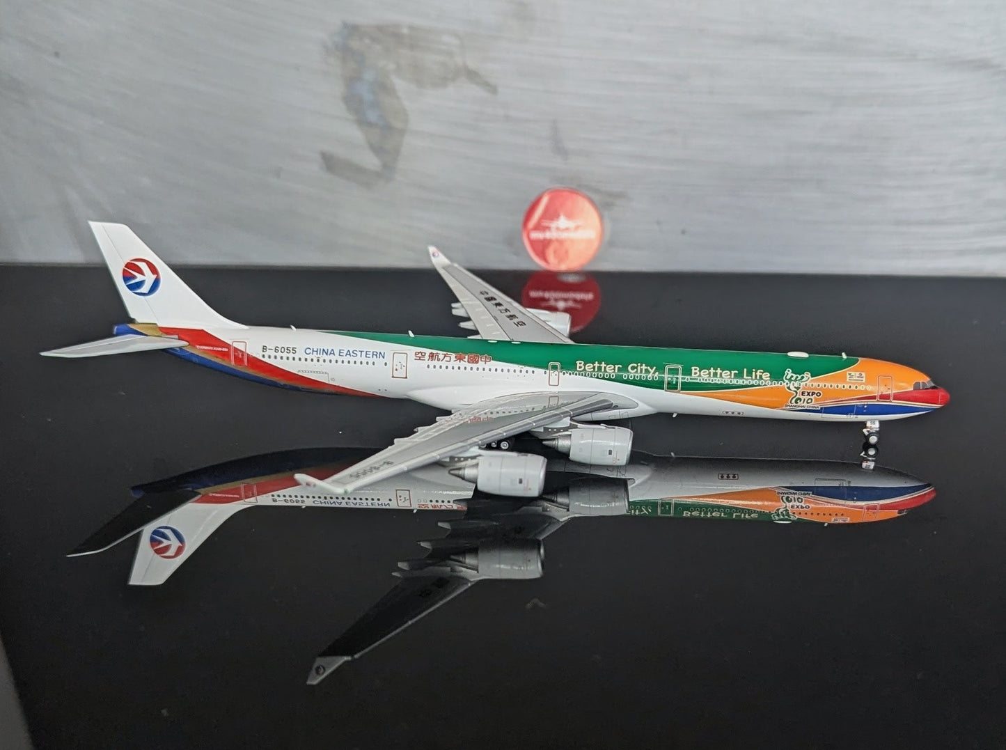 1:400 China Eastern Airlines A340-600 "Better City, Better Life" YY Wings