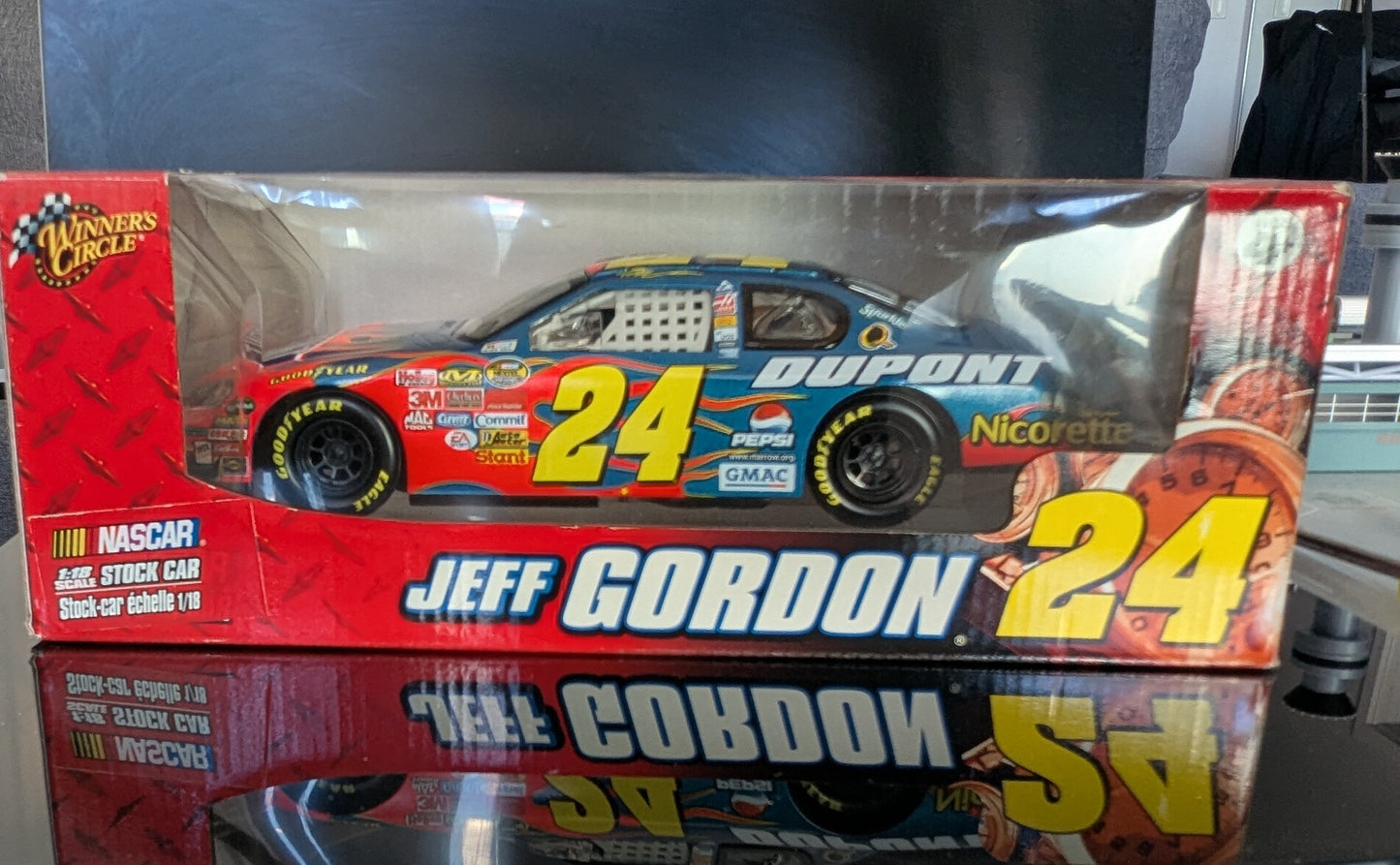 1/18 NasCar Jeff Gordan #24 Winners Circle -Diecast Model Car
