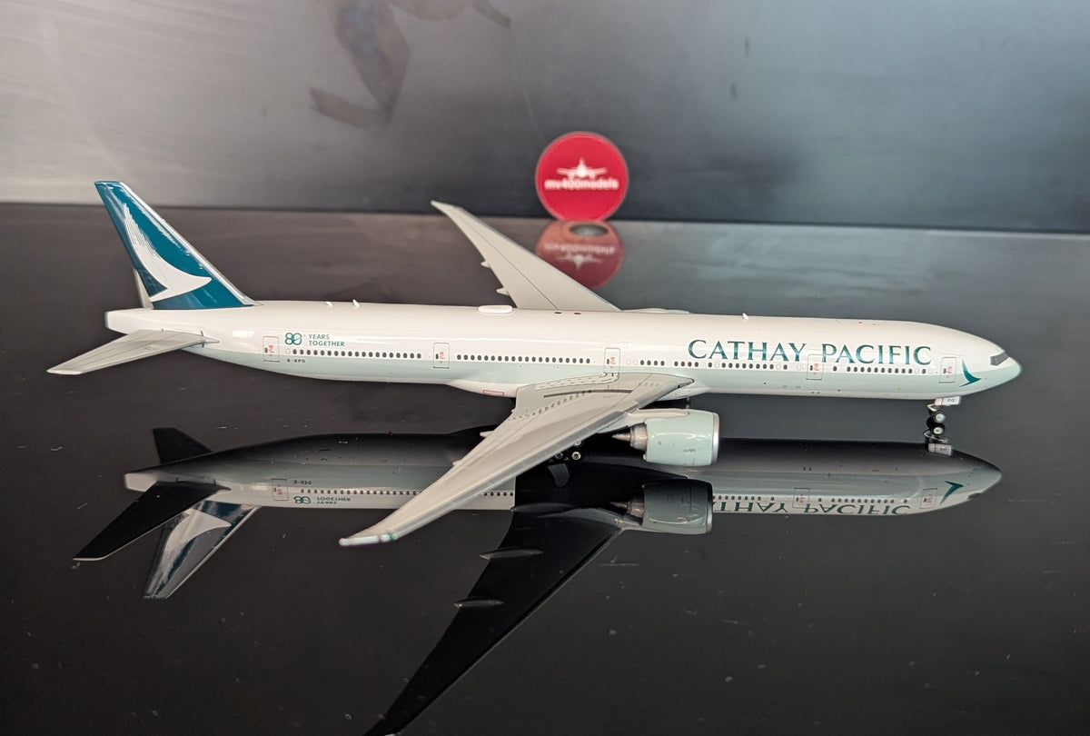 1:400 Cathay Pacific B777-300ER “80 Years Together” Phoenix Models