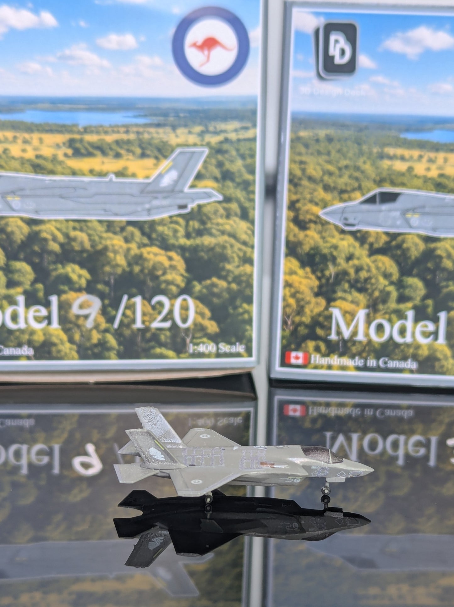 1:400 RAAF F-35A No.3 Squadron Williamtown 3D Design Deck