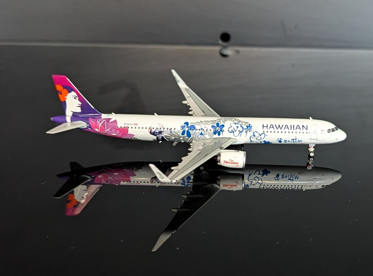 1:400 Hawaiian Air A321neo “Lilo and Stitch” Phoenix Models