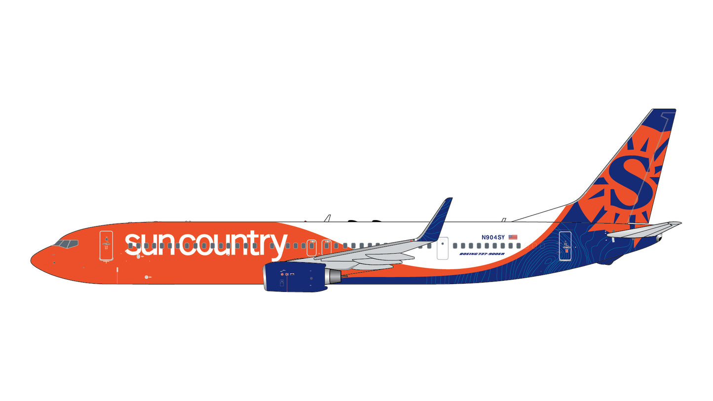 Preorder 1:400 Sun Country Airlines B737-900ER Gemini Jets