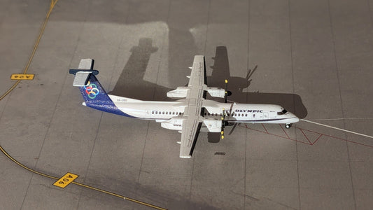 1:400 Olympic Air Dash 8 Q400 3D Design Deck