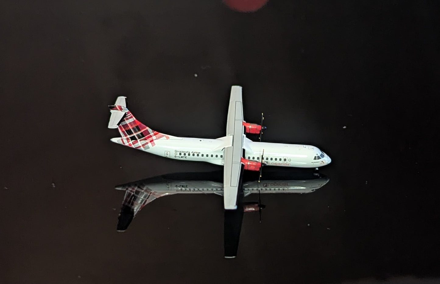 1:400 Loganair ATR-72-600 G-LMTE “Red Livery” Gemini Jets