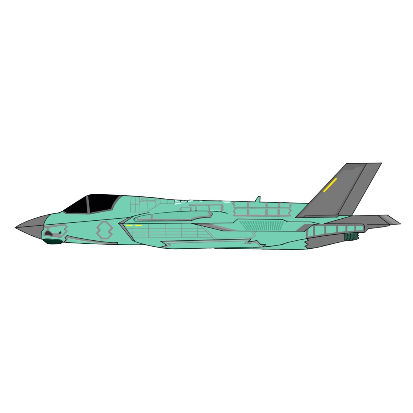 Pre-order* 1:400 Assembly Line F-35A 3D Design Deck