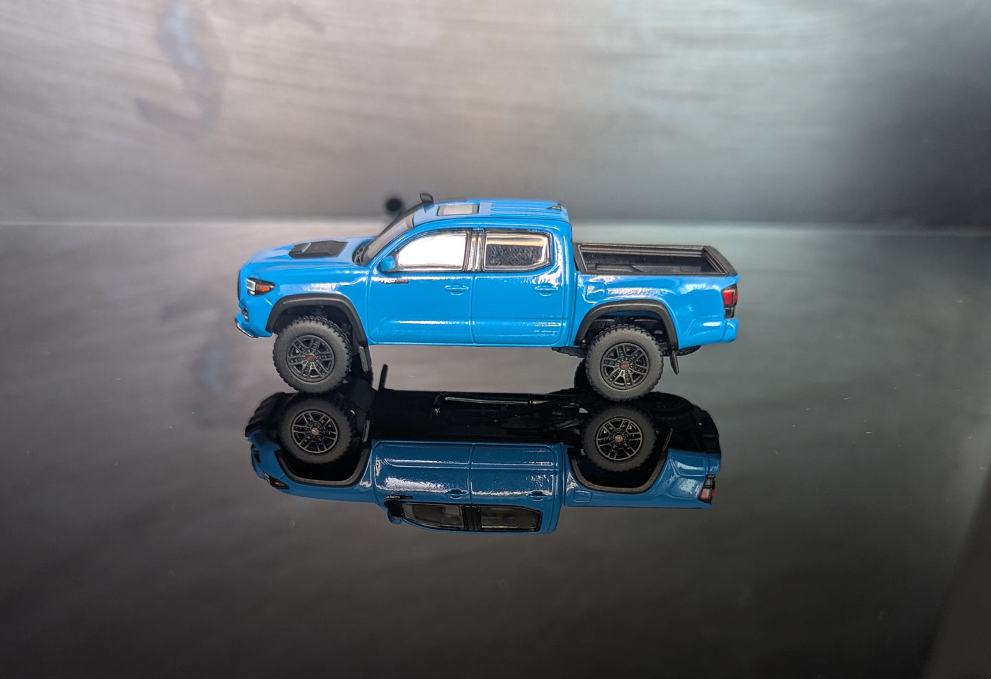1/64 Toyota Tacoma Blue Unique Model -Diecast Model Car
