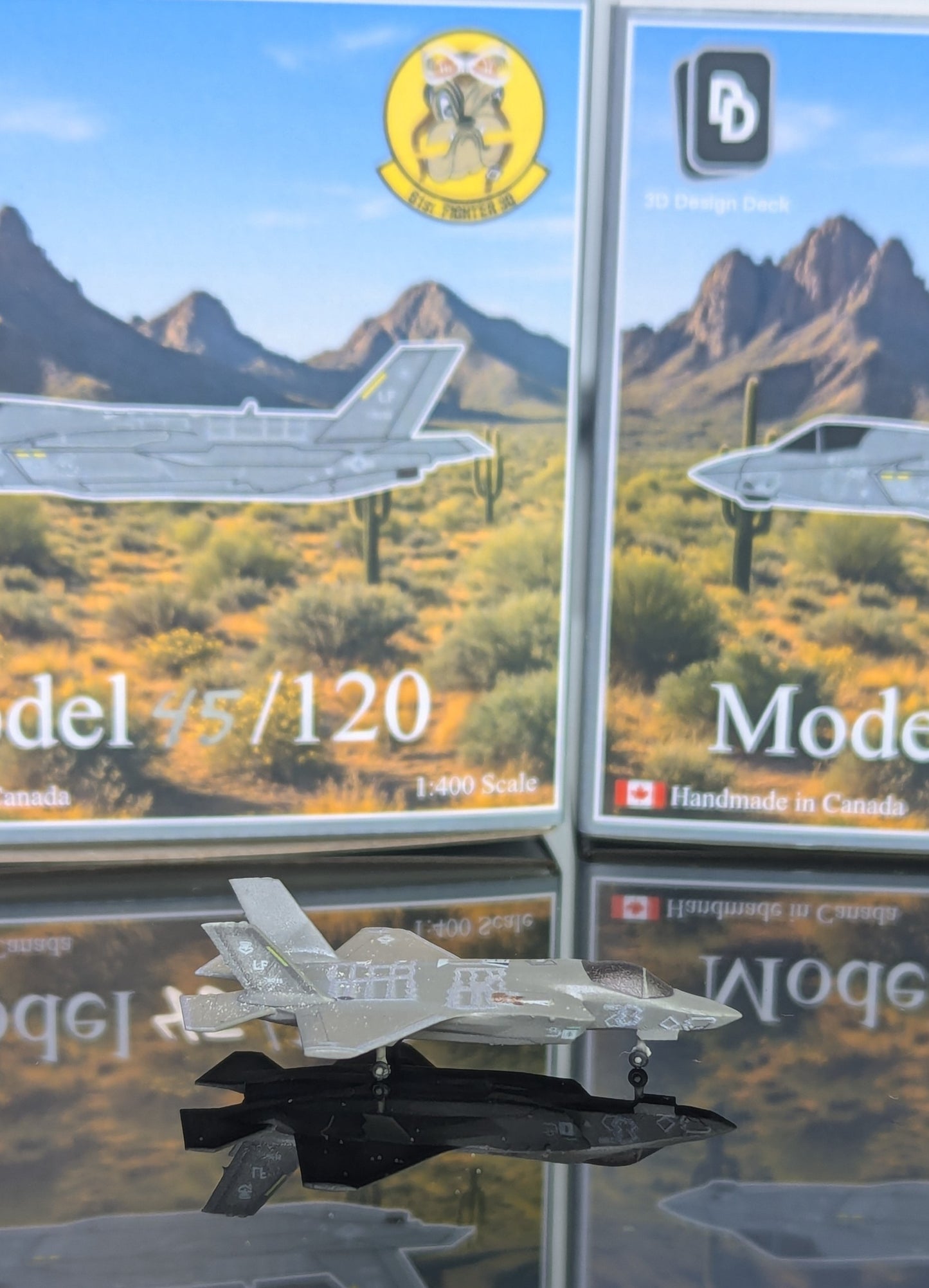 1:400 USAF Fighter Squadron Luke AFB F-35A 3D Design Deck