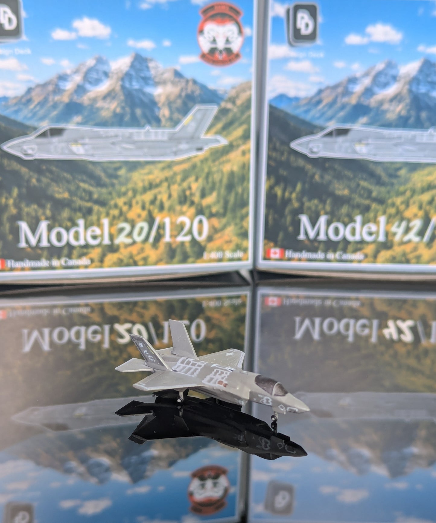 1:400 USAF F-35A 34th Fighter Squadron Hill AFB 3D Design Deck