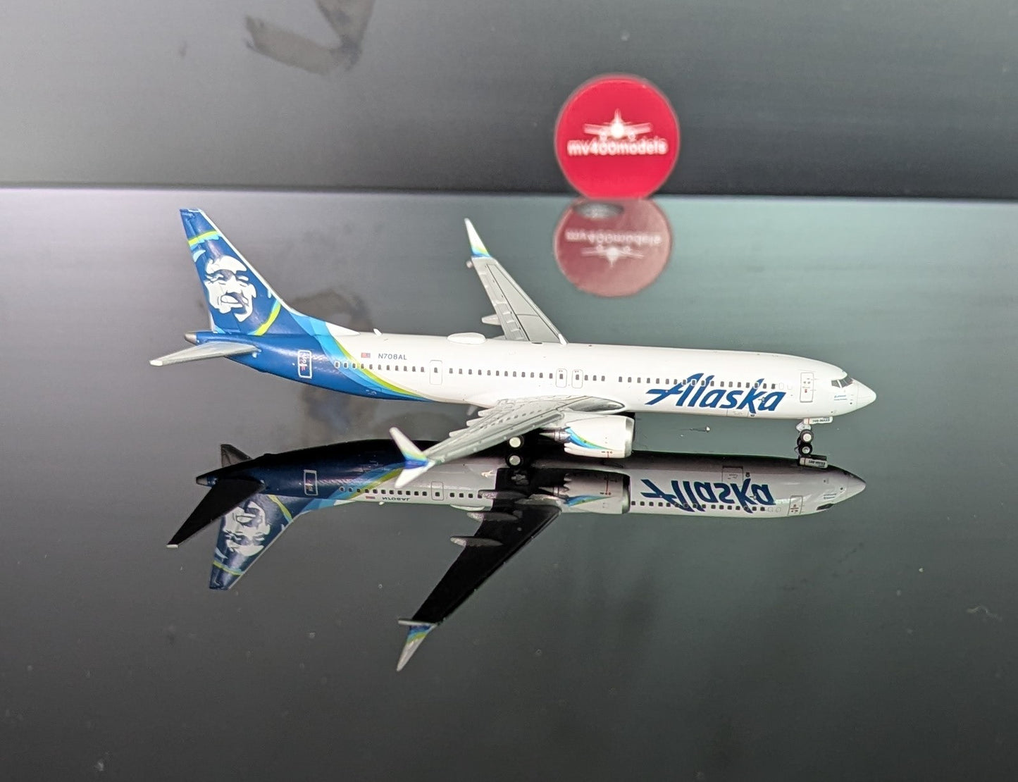 1:400 Alaska Airlines B737 Max 9 Gemini Jets