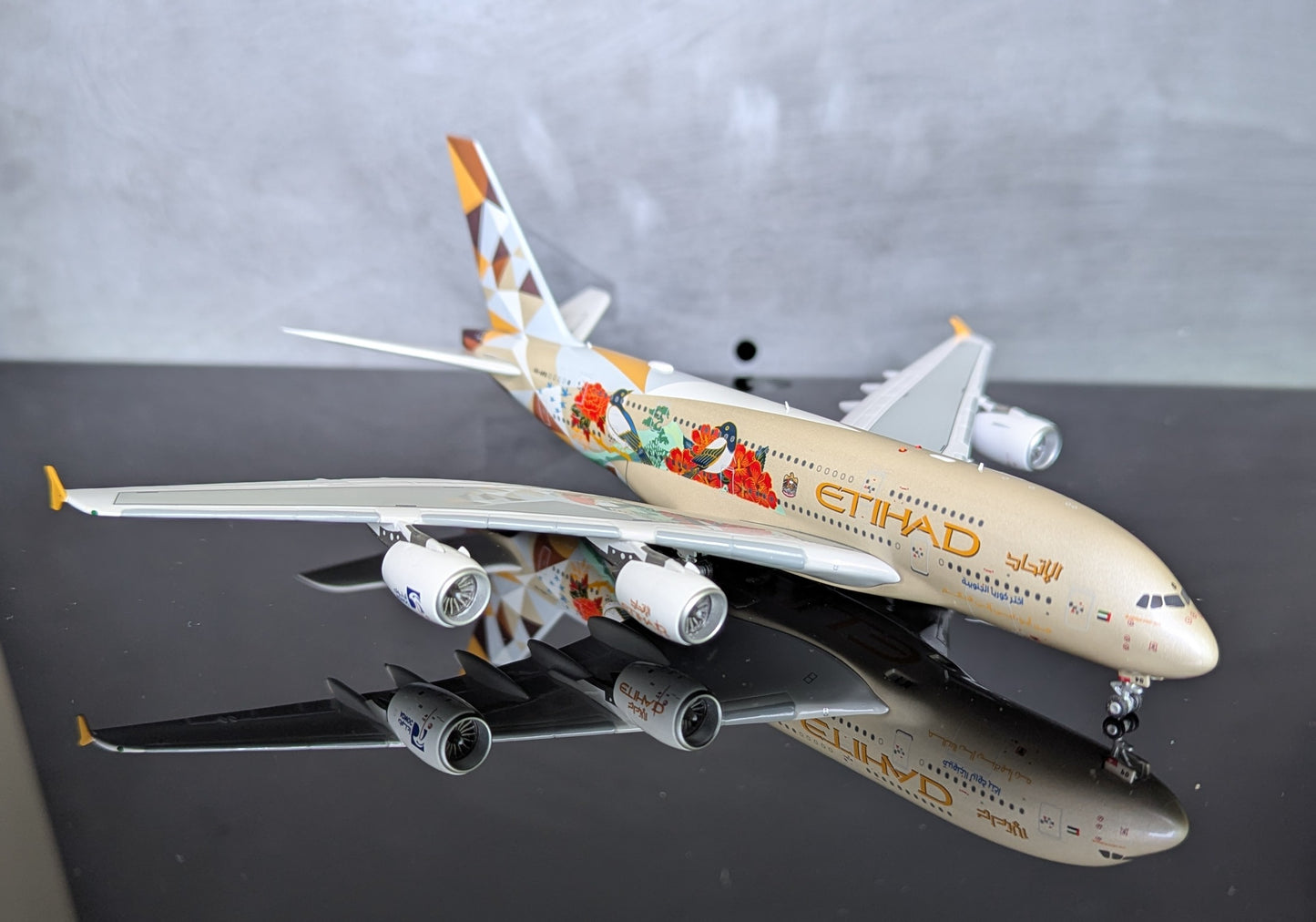 1:400 Etihad Airways A380-800 “Choose the South Korea” Aviation 400