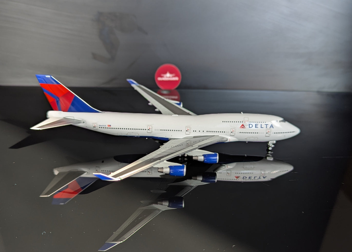 1:400 Delta Air Lines B747-400 N665US HX Models