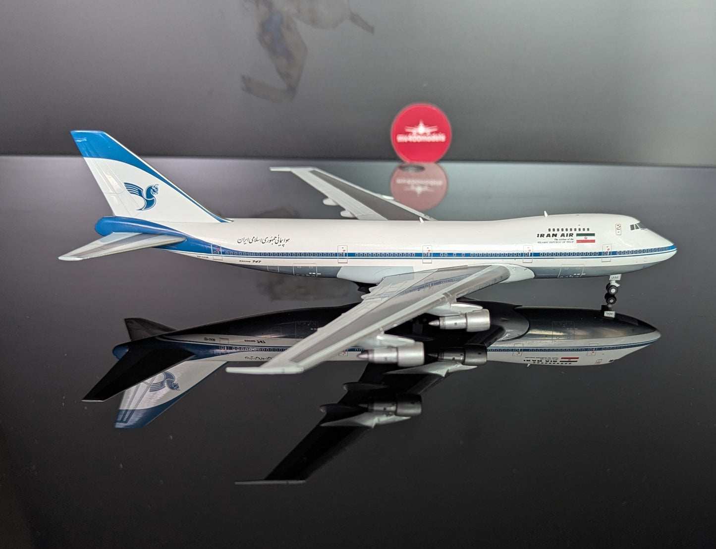 1:400 Iran Air B747-100B Gemini Jets