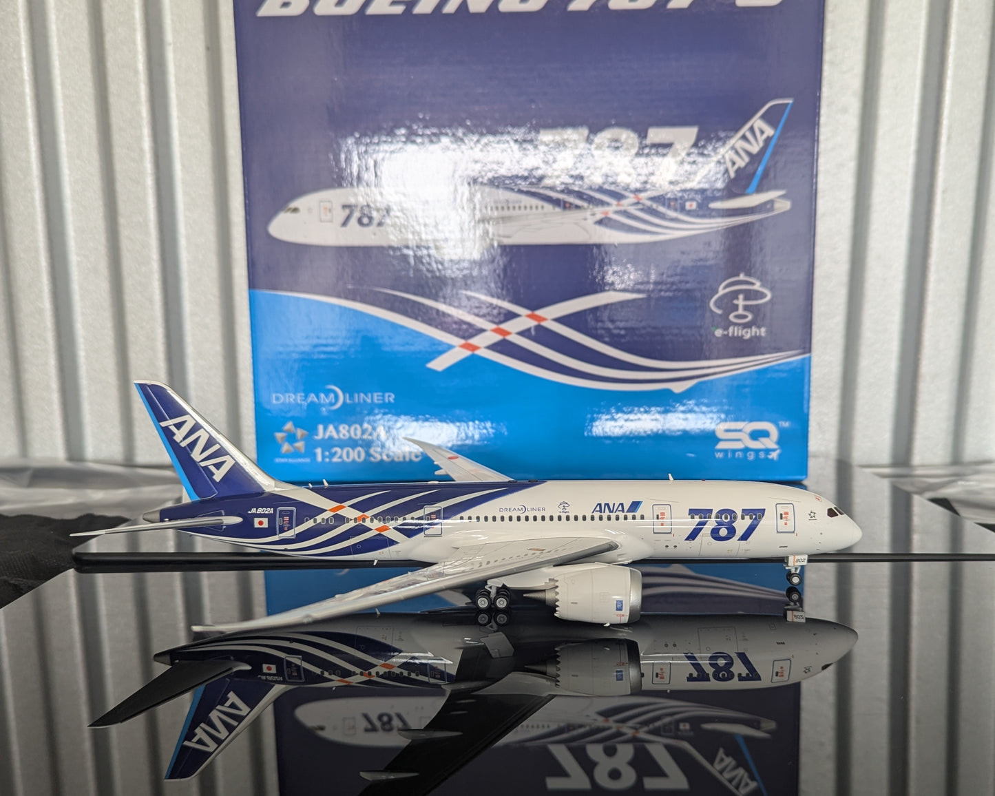 1:200 ANA All Nippon Airways B787-8 Dreamliner SQ Wings