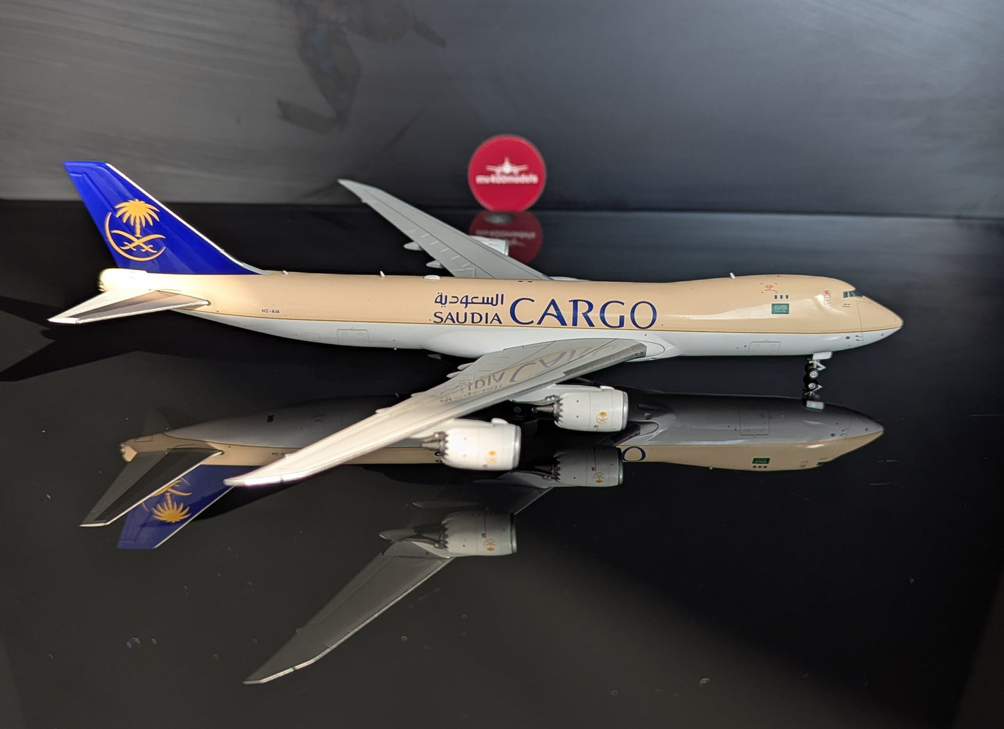1:400 Saudi Arabia Cargo B747-8F HX Models