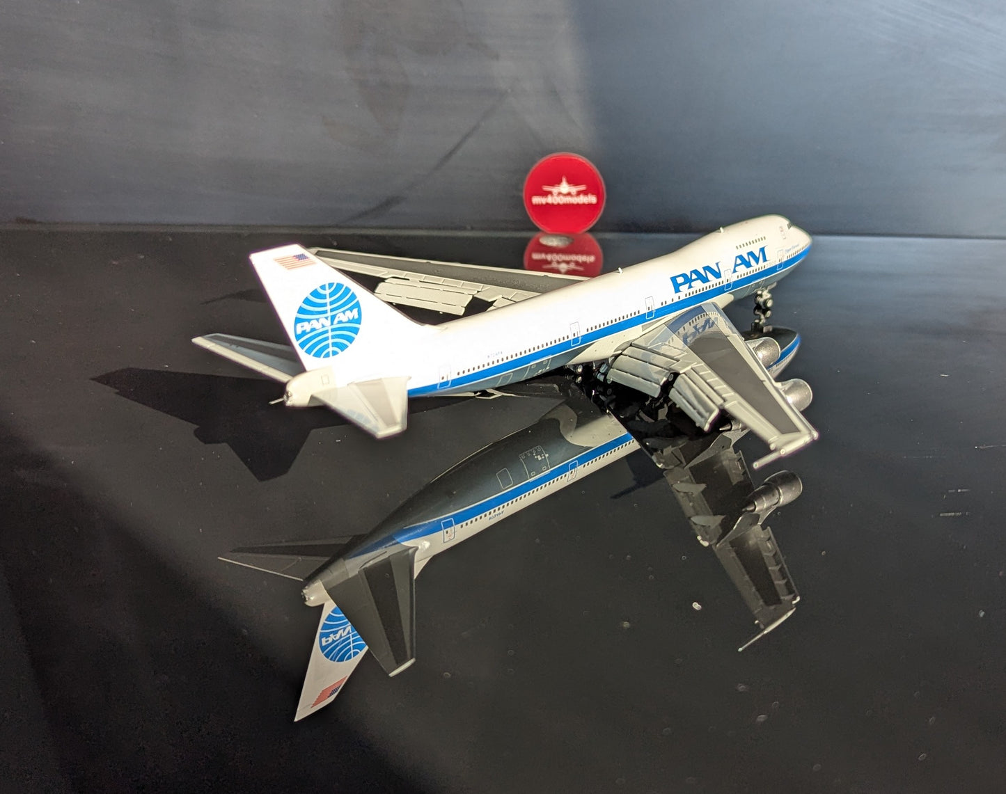 1:400 Pan Am B747-200 “Clipper Fairwind” HX Models Flaps Down*