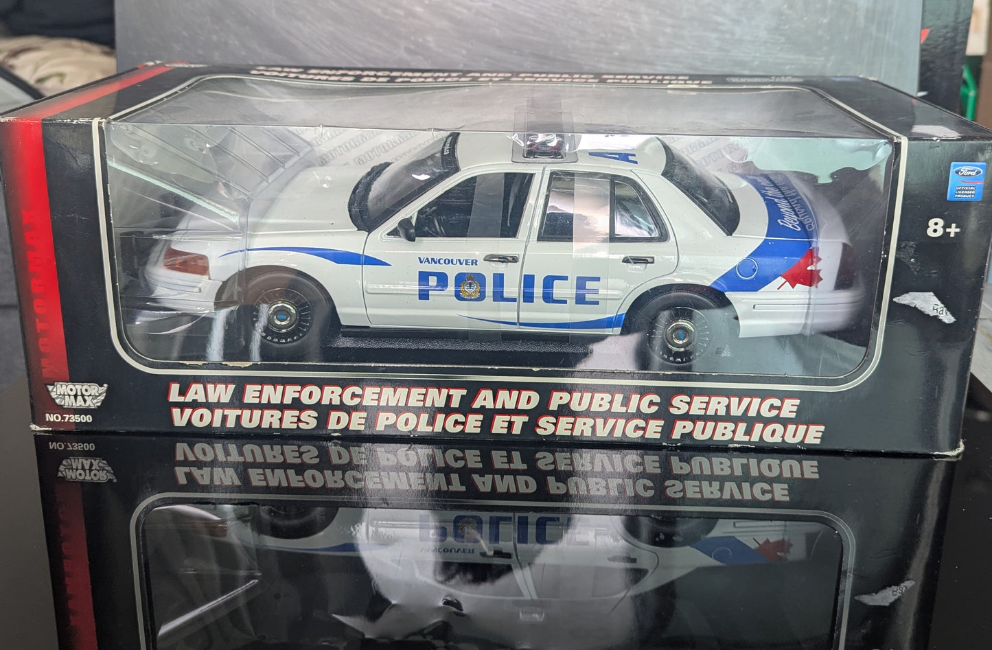 1/18 Ford Crown Victoria Vancouver Police Motor Max -Diecast Model Car