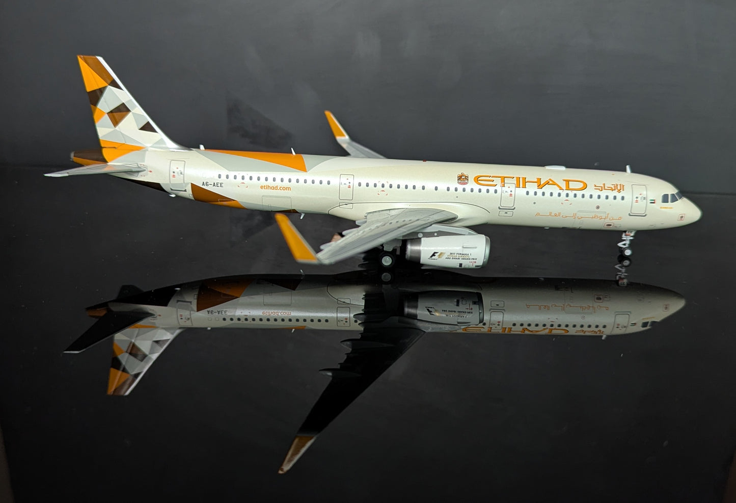 1:200 Etihad Airways A321-200 JC Wings