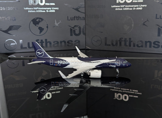 1:200 Lufthansa A320neo “100 Year Anniversary” D-AING SQ Wings