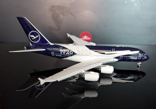 1:400 Lufthansa A380-800 "100 Year Anniversary" HX Models Flaps Down*
