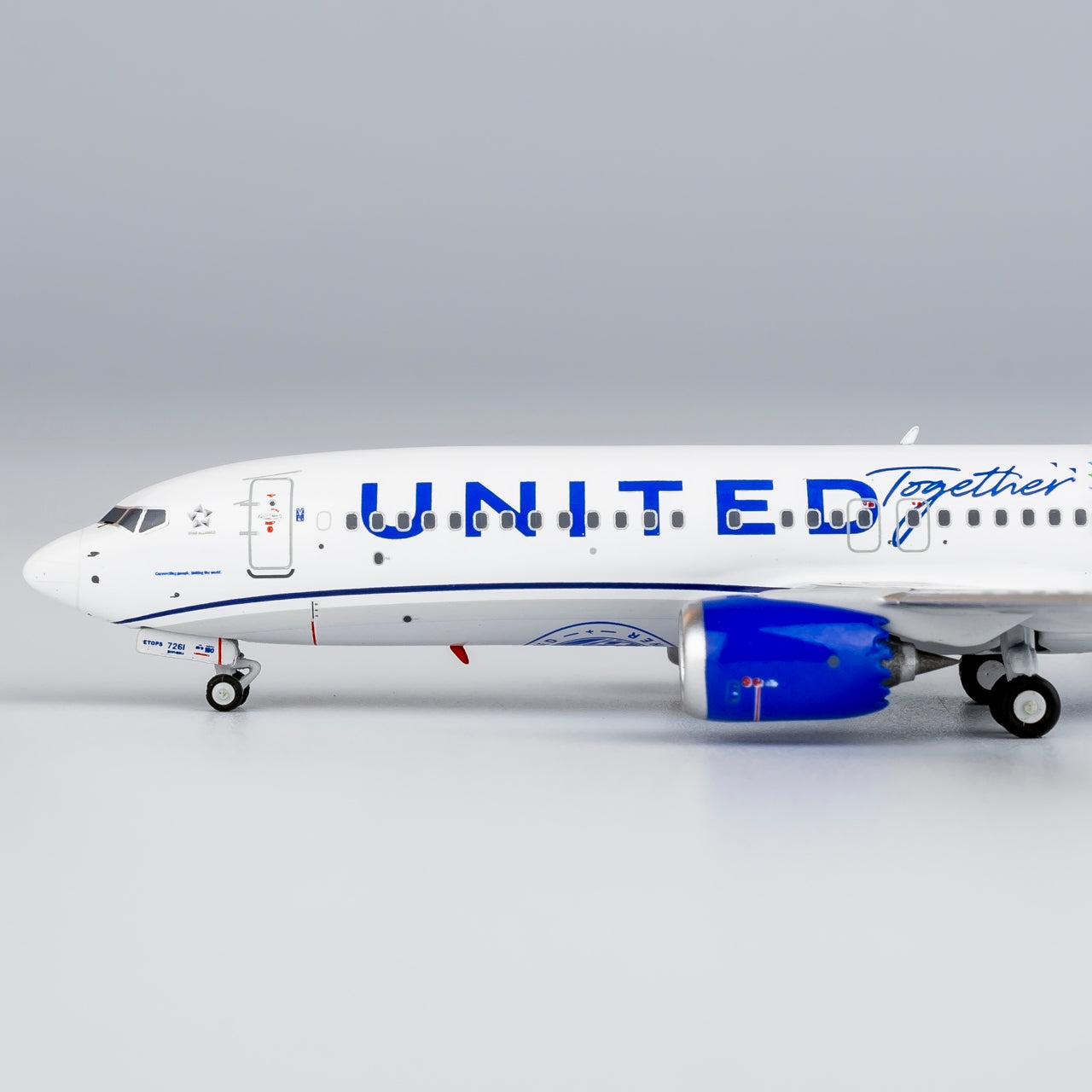 1:400 United Airlines B737 Max 8 "United Together"  NG Models