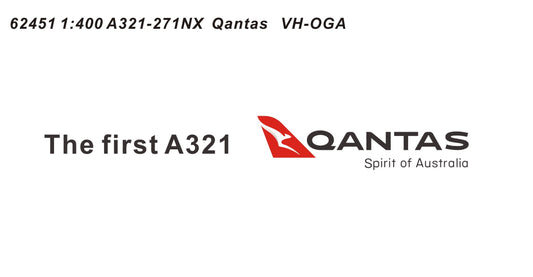 Pre-order 1:400 Qantas A321-200 "The first A321" Pandamodel