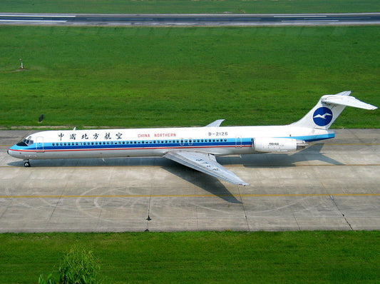 Pre-order 1:400 China Northern Airlines MD-82 B-2126 Phoenix Models