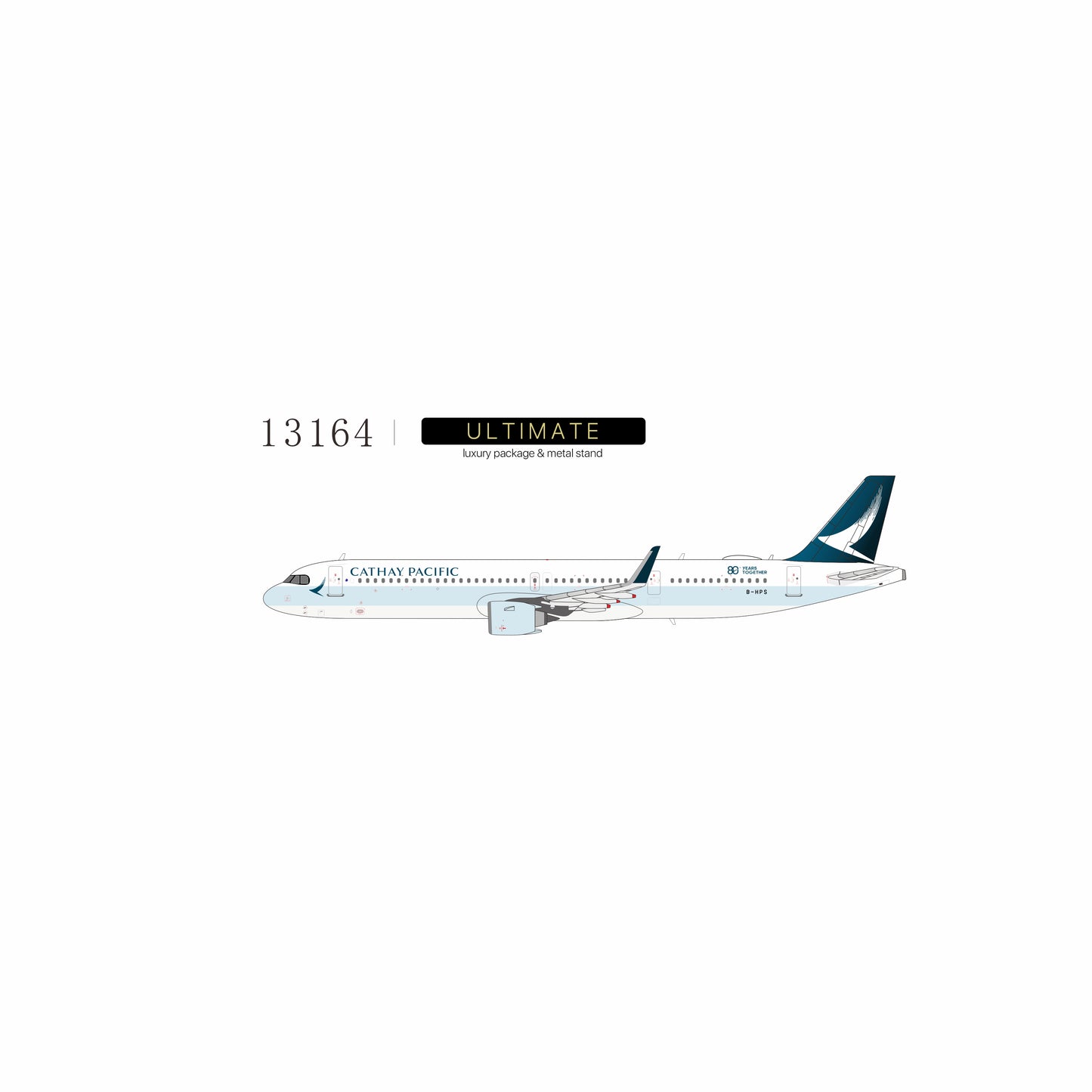 Pre-order 1:400 Cathay Pacific A321neo “80 Years Together” NG Models Ultimate Collection*