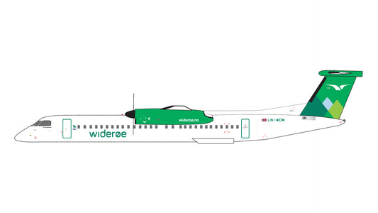 Preorder 1:400 Wideroe Dash 8 Q400 Gemini Jets