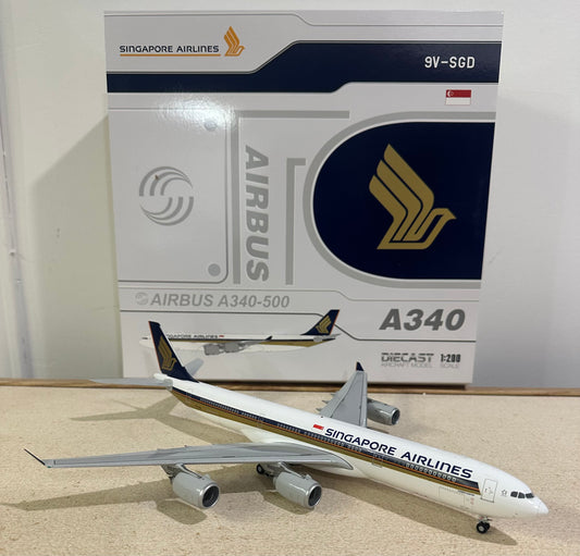 1:200 Singapore Airlines A340-500 JC Wings