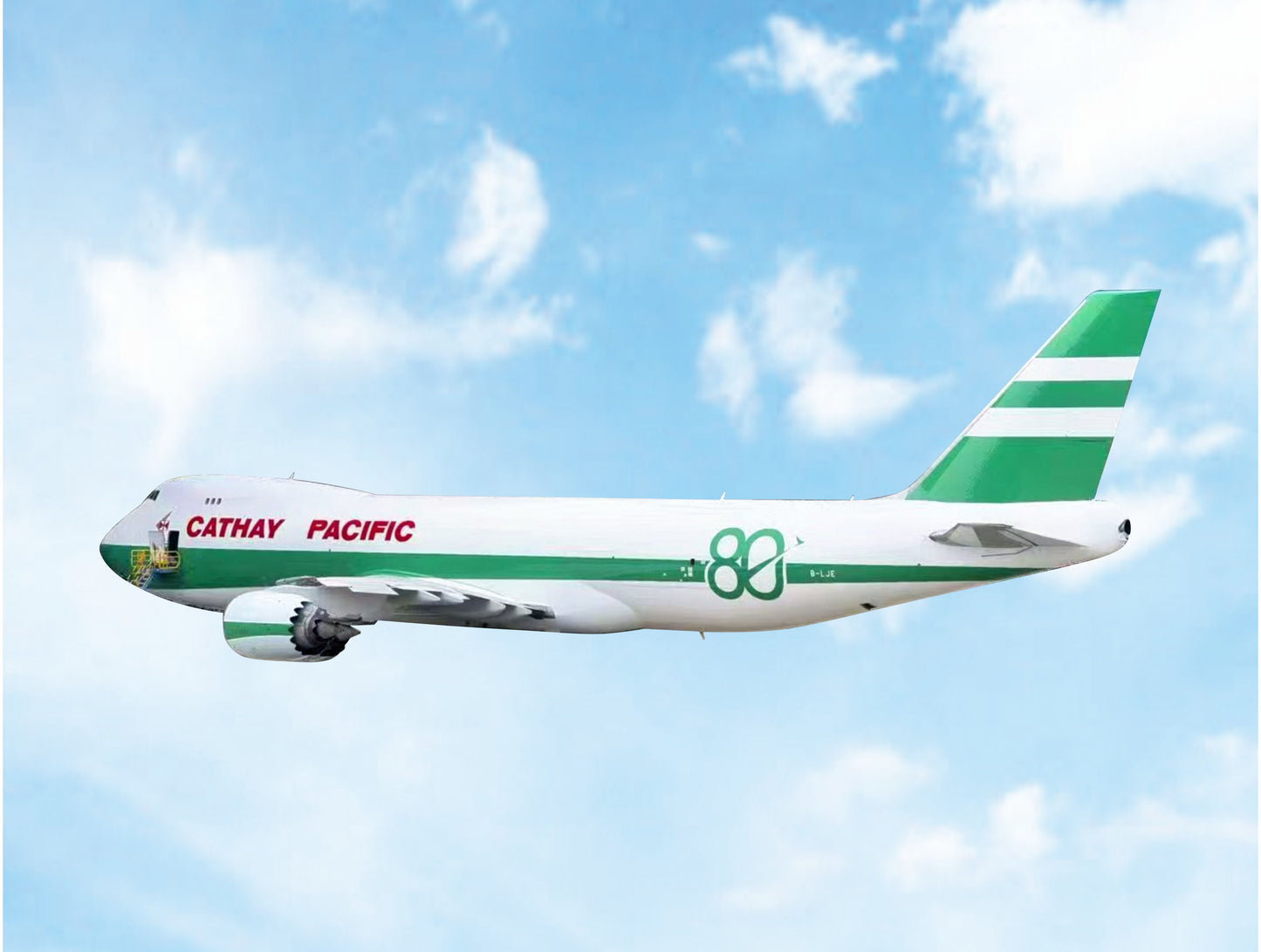 Pre-order 1:400 Cathay Pacific Cargo B747-8F “80th Anniversary” Phoenix Models