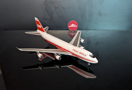 1:400 Trans World Airlines B747-100 N93105 HX Models
