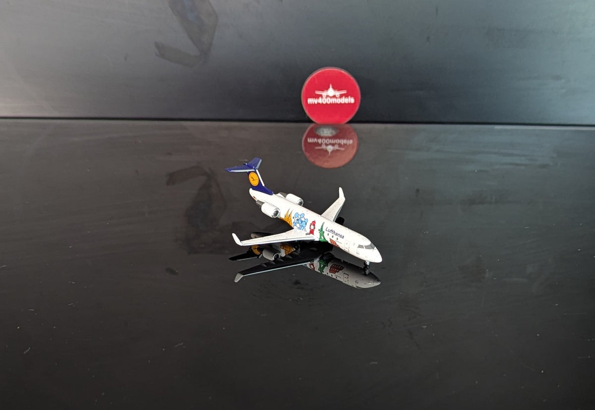 1:400 Lufthansa CityLine CRJ-200LR "Little Europe" JC Wings