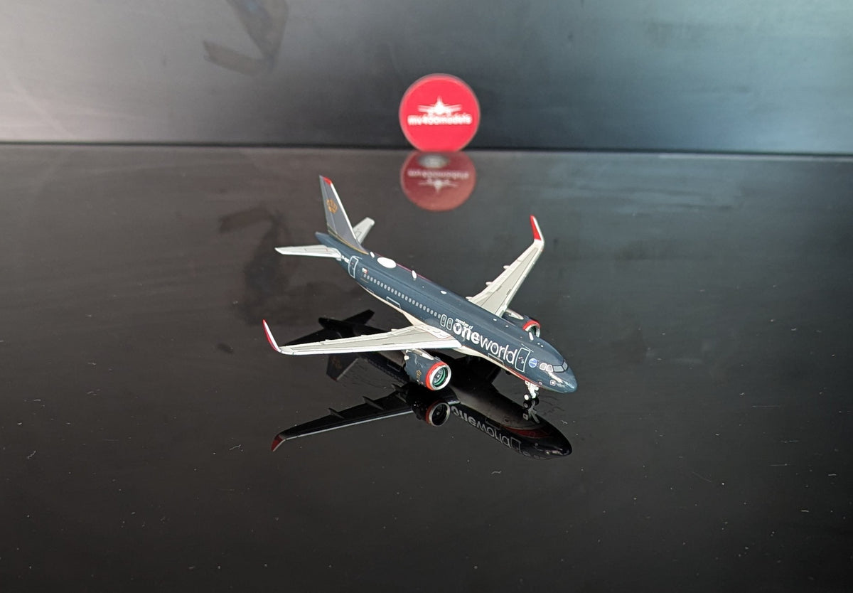 1:400 Royal Jordanian A320neo “Oneworld” JC Wings