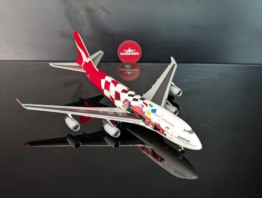 1:400 Qantas B747-400 "Formula 1" VH-OJC JC Wings