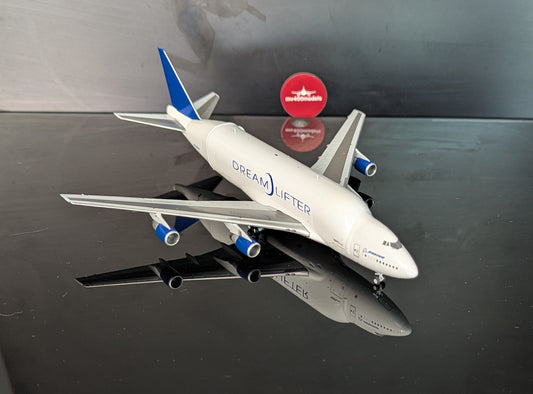1:400 The Boeing Company B747-400LCF “Dreamlifter” N780BA JC Wings Interactive Series